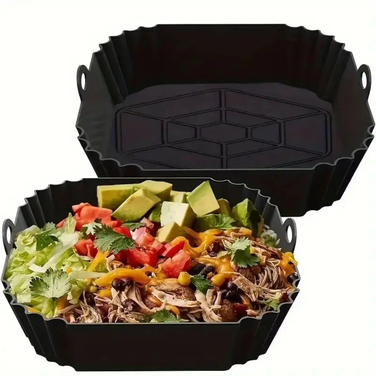 Reusable Air Fryer Silicone Po - Air Fryer Silicone Pot Liner ulasan dan harga