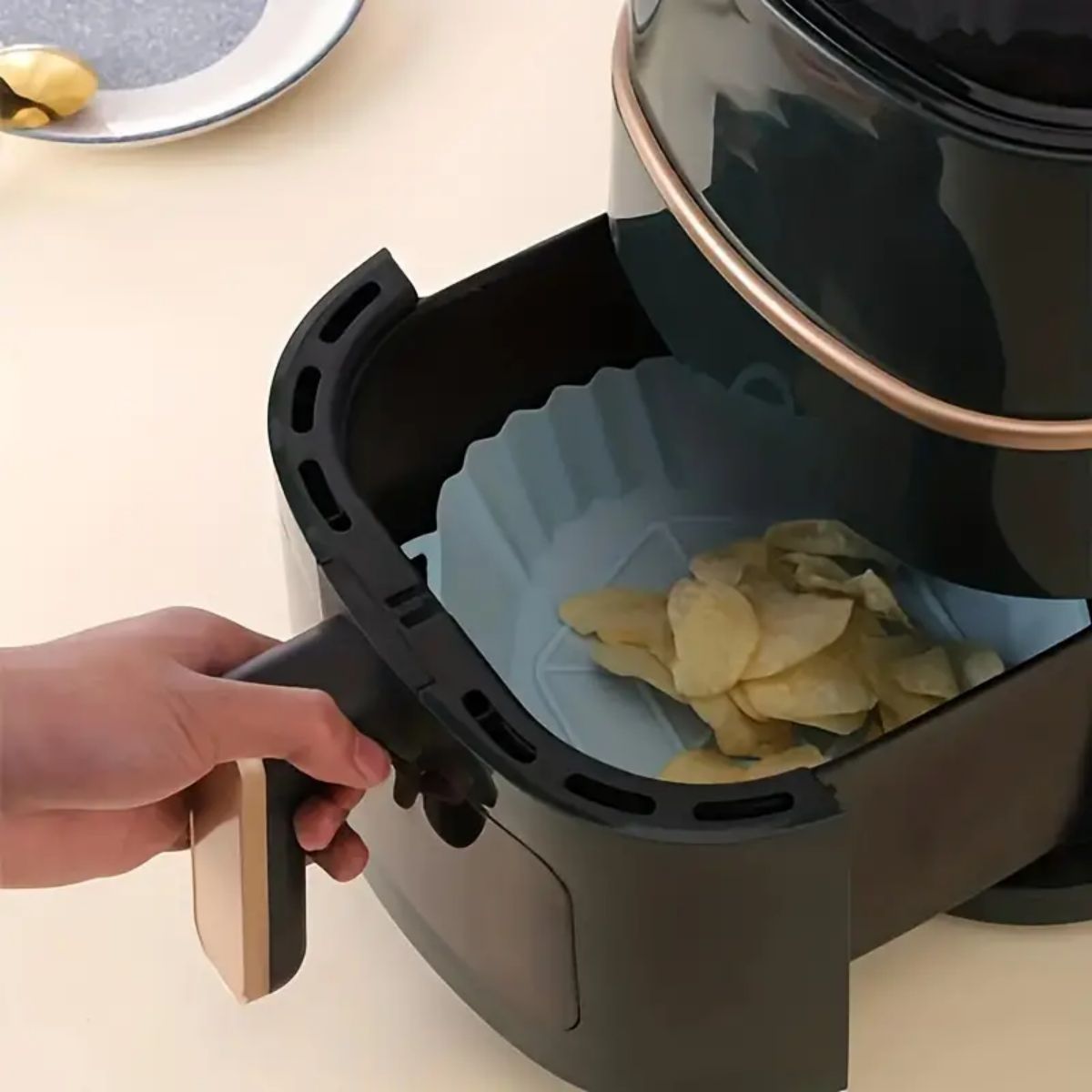 Reusable Air Fryer Silicone Po - Air Fryer Silicone Pot Liner ulasan dan harga