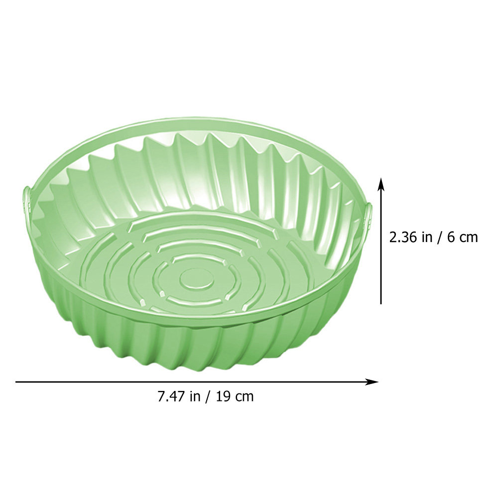 Round Silicone Air Fryer Bakin - Air Fryer Silicone Pot Liner ulasan dan harga
