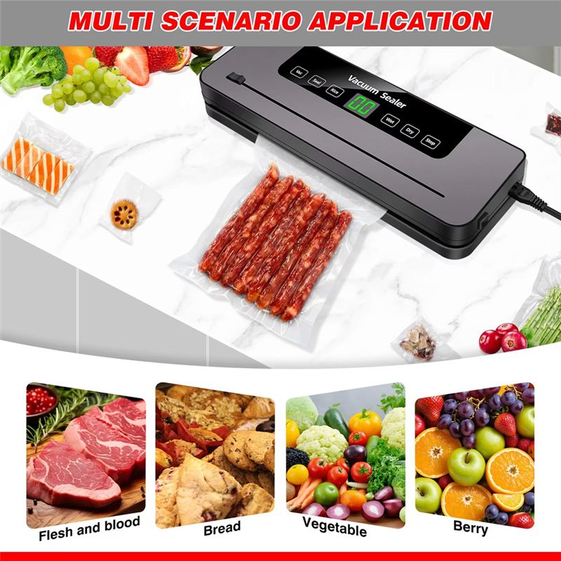 ABZC-Electric Vacuum Sealer Ma - Food Vacuum Sealer Machine ulasan dan harga